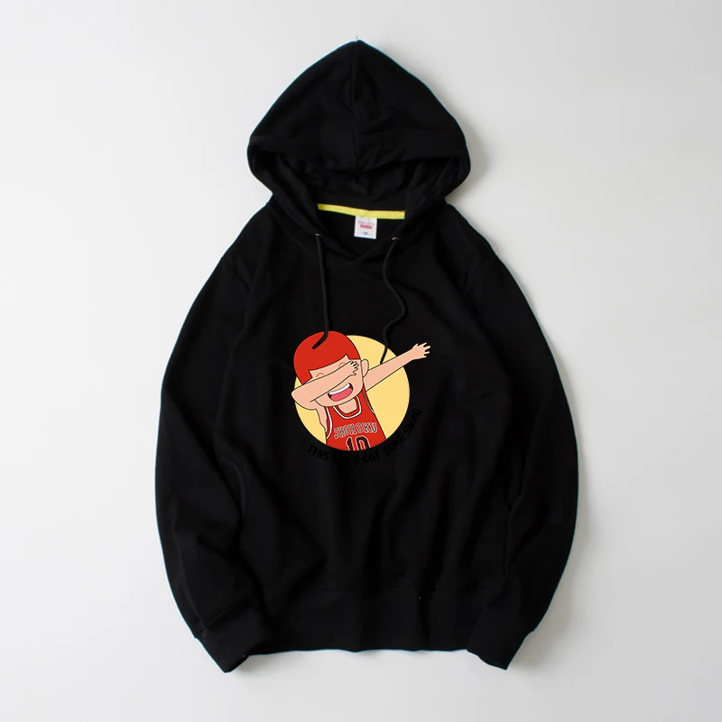 

Оверсайз худи-свитшот с мультяшным принтом, уличный стиль, для танцев, с длинными рукавами, хлопковый пуловер с круглым вырезом