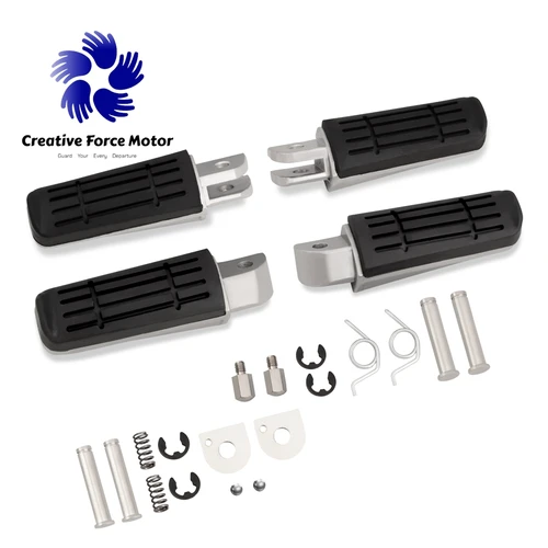 Imagen 1 del producto Reposapiés delantero y trasero para motocicleta, Estriberas de Carretera, Pedal para YAMAHA FZ1 YZF 1000 R1 R6 FZ6 XJ 600 TDM 900 FJR 1300 FZS 600 FZR 600, accesorios moto