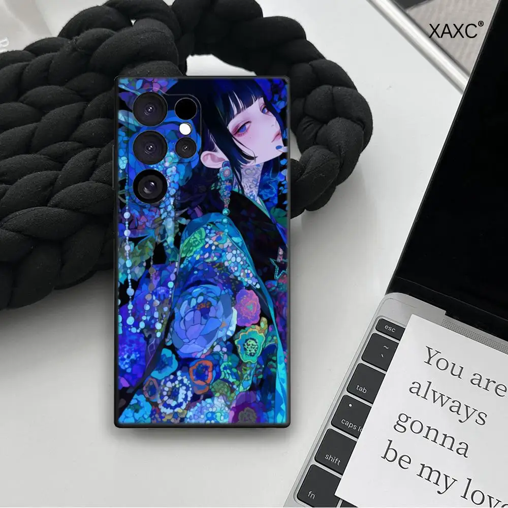 Goth Girl Phone Case For Samsung Galaxy A17 16 A15 4G 5G A14 A13 A57 A37 A27 A26 A55 A35 A53 A24 A34 Soft Shell