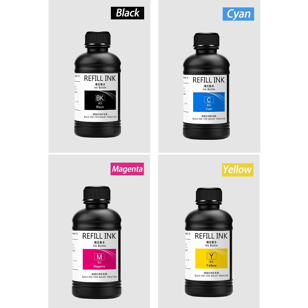 Imagem -03 - Tinta uv Led para Impressora Epson 250ml Garrafas Dx5 Dx6 Dx7 Cabeceira de Impressão L800 L805 L1800 R280 R290 R330 1390 1400 1410