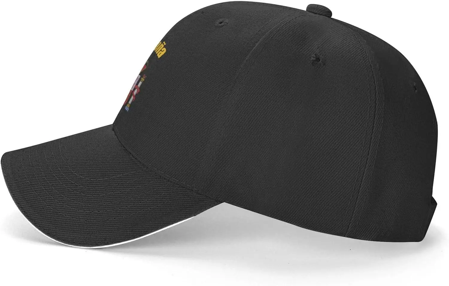 Spain Espana Spanish Flag Premium Adjustable Baseball Cap for Men and Women - Outdoor Sports, Sun Protection Black