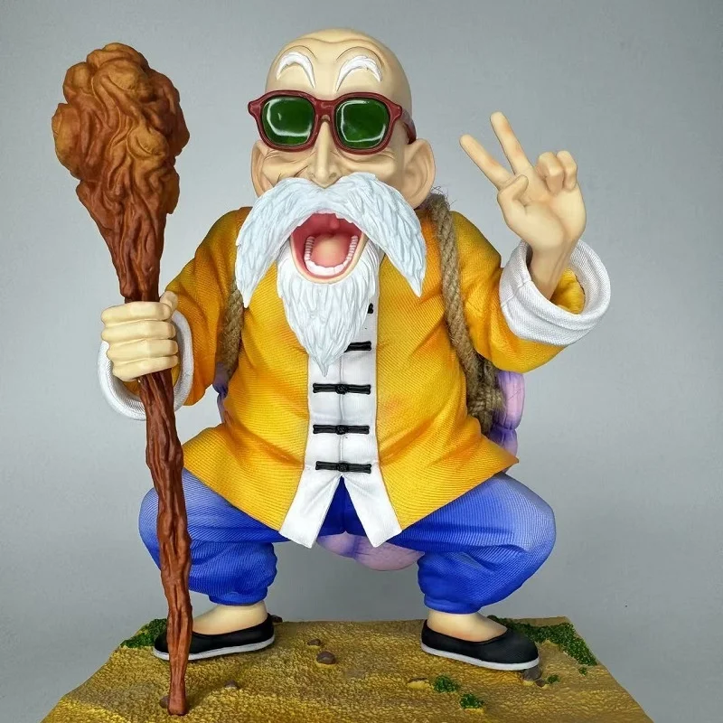 

Dragon Ball Z Infinite Series Kid Krillin Master Roshi GK Statue Childhood Version Anime Resin Sculpture Collectible Model