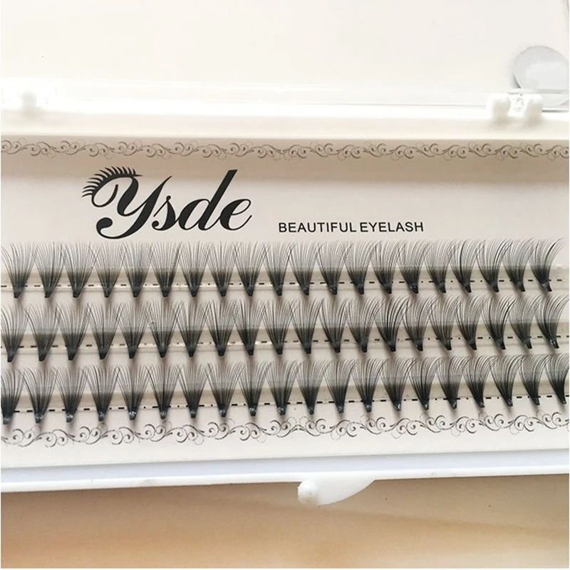 VIP 6D-20D Russian Volume Eyelashes Extension Short Stem Pre made Fans C/D curl 8-18mm Mink Lashes Eyelash Individual Extensions