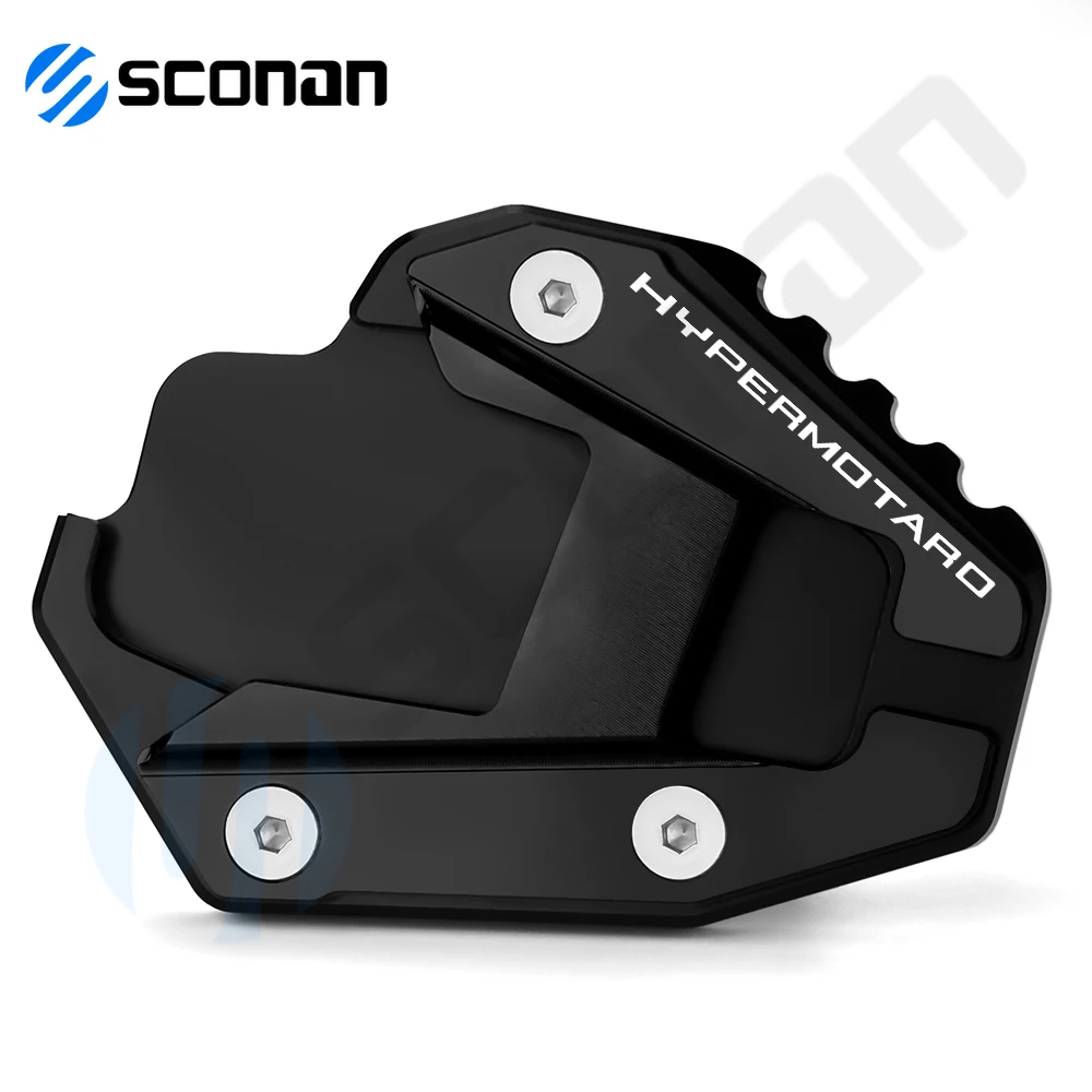 For Ducati Hypermotard 939 950 SP Desert X Scrambler 1100 Motorcycle Accessories Kickstand Side Stand Enlarge Extension Plate