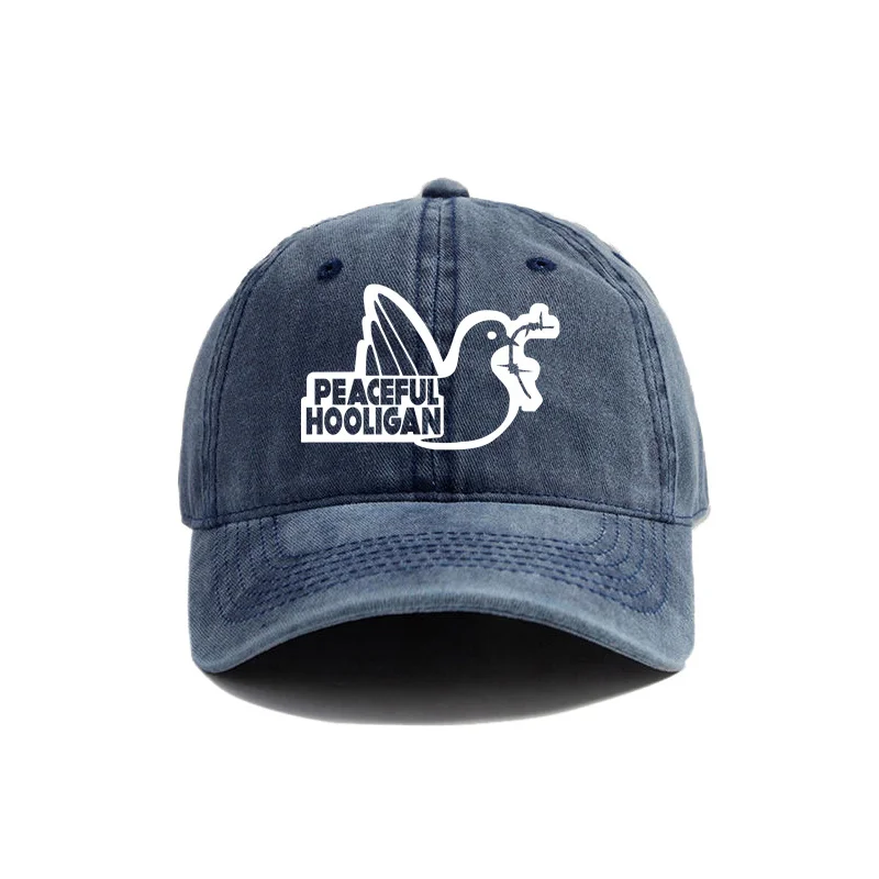 سلمي المشاغبين المتعثرة قبعة بيسبول كول الرجال الرجعية في الهواء الطلق الصيف قابل للتعديل هدية أبي قبعة MZ-640 #2