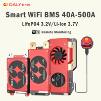 Daly Smart BMS 4S Lifepo4 3.2V 4S 12V 8S 24V 16S 48V WiFi BMS 40A 60A 100A 150A 200A 250A 300A 500A Li-ion 3.7V BMS RS485 CANBUS