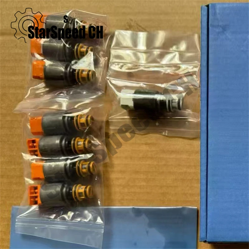 

Original 8pcs/set 8HP55 8HP55AH 8HP55FLH Automatic Transmission Solenoid Kit 1087298388 For BMW Land Rover Jaguar 8HP55 Parts
