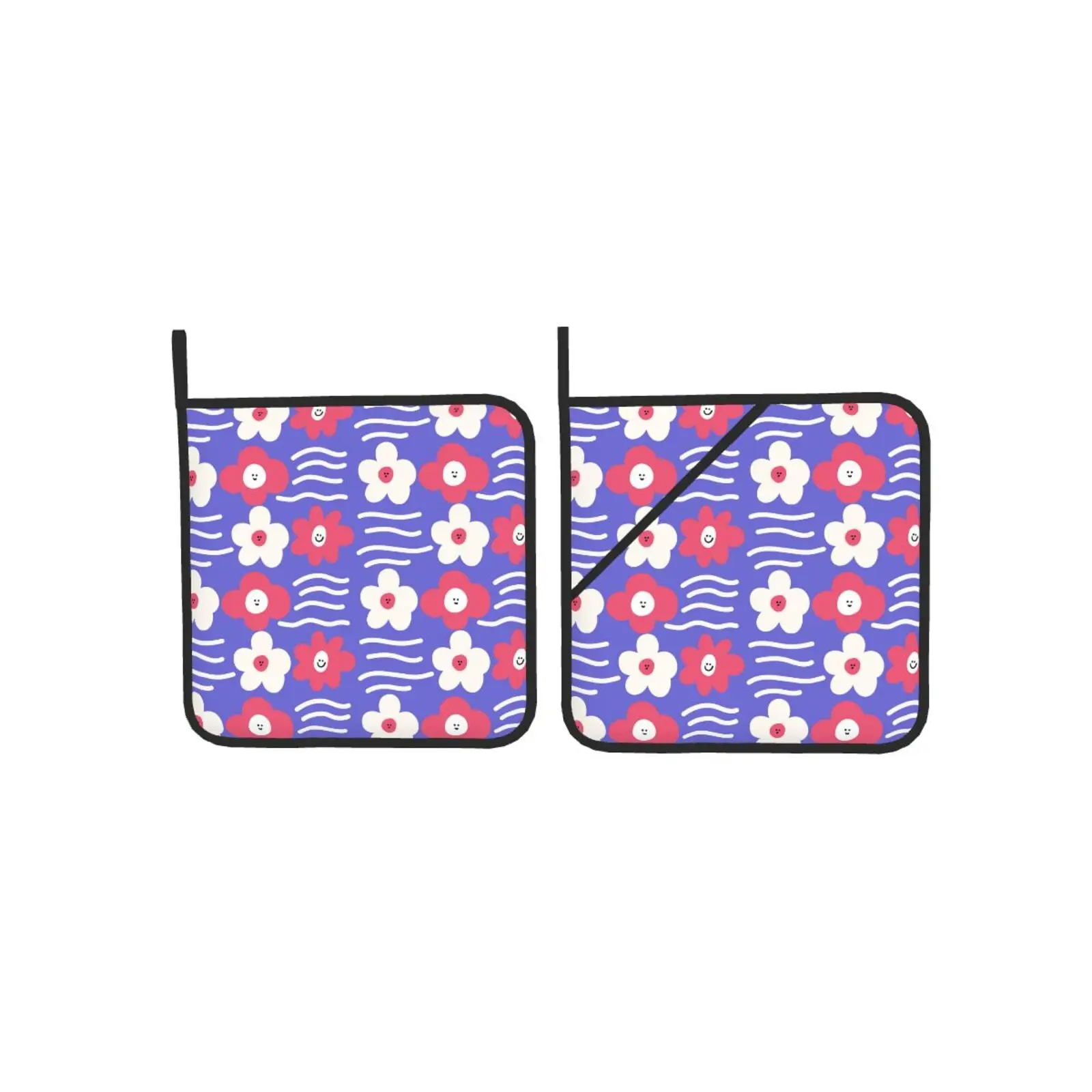 قدور مقاوم للحرارة للطبخ بالميكروويف ، حوامل أصيص زهور ، أطباق نهاية فرن الخبز ، المطبخ ، مجموعة من 2 #2