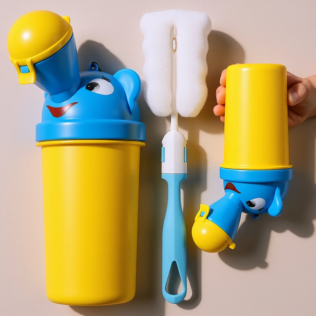 قعادة السفر المحمولة للأطفال مبولة الأطفال الصغار مدرب المرحاض حجم صغير ختم قوي للتخييم سيارة الشاطئ استخدام قعادة السفر #6