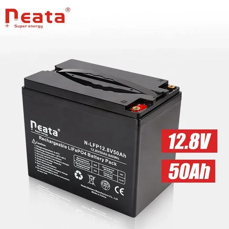 Neata Lithium Battery 12V 50Ah 600W Lifepo4 Battery For RV / Boat / solar energy Battery