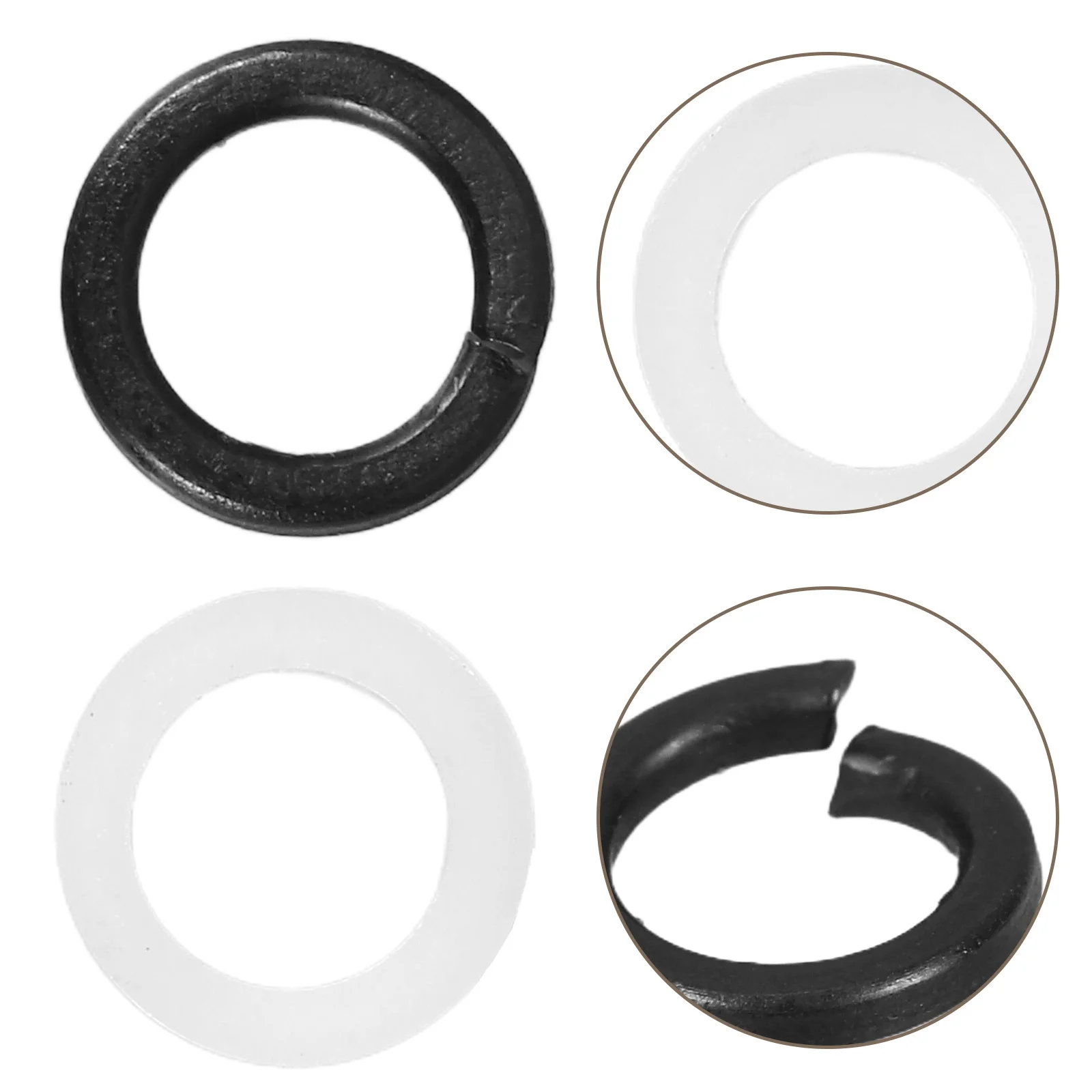 

10Pairs Guitar Tuner Washer Portable Durable Replacement Tuning Peg Gasket for Electric Acoustic Guitar Portable Tuner Spacer
