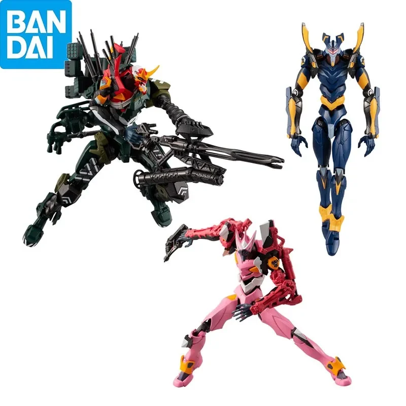 Bandai Genuine Neon Genesis Evangelion Shokugan Toys Theater Version 3 Anime Figure Model Decoration Creative Birthday Gifts