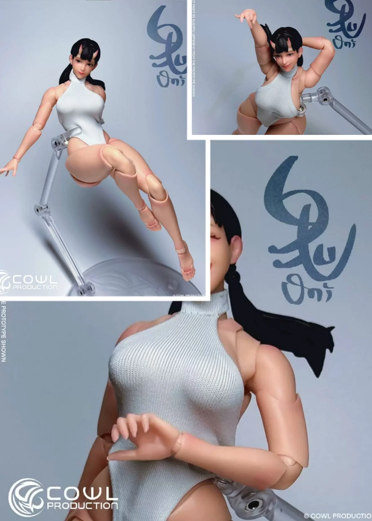 In Stock COWL PRODUCTION CP01 1/12 Scale Female Soldier Movable Eyes Exquisite Makeup Figurine Full Set 6''Action Figure Model