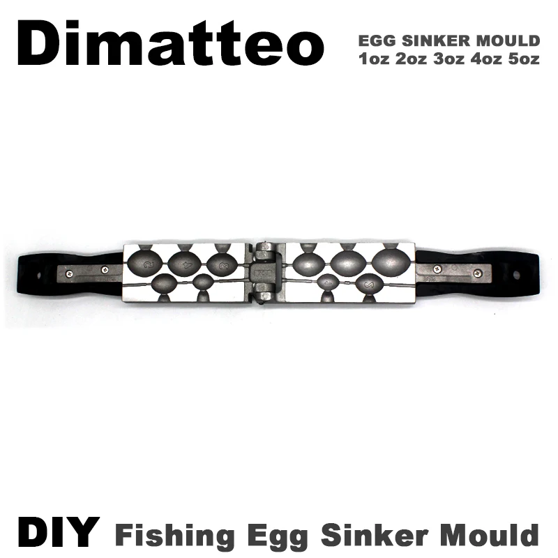 Dimatteo Moldes de plomo para pescar - Kit completo - imagen 4