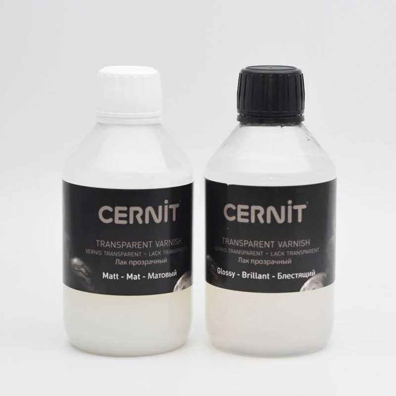 Belgian Cernit Soft Pottery Uses Bright Matte Oil Surface Protectant Seal Layer Hand Model Making