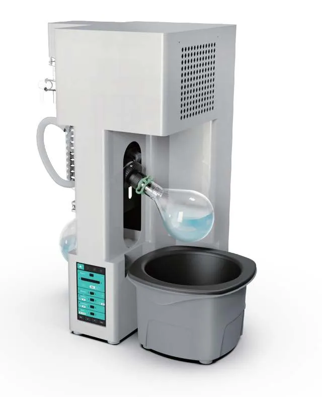 Vakum Evaporator putar pendinginan sendiri cerdas tipe All-In-One