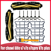 For chuwi ilife v7 v7s v7spro V7s plus Robot Vacuum Cleaner Spare Parts, Main Side Brush HEPA Filter replacement Parts