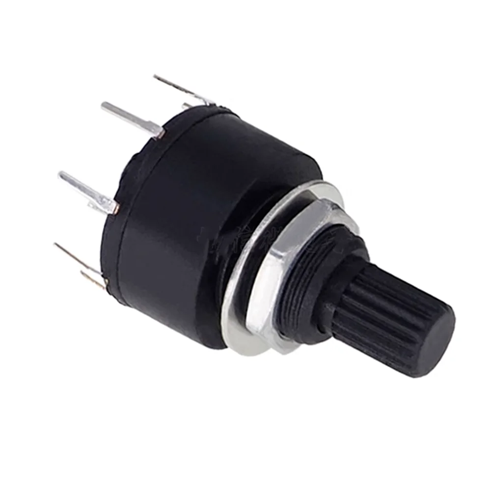 1Pcs/Lot SR16 16mm Rotary Band Switch 1Pole 5/6/8 Position 2Pole 3/4 Position Handle Length 15MM Shaft Flower Axis Band Switches