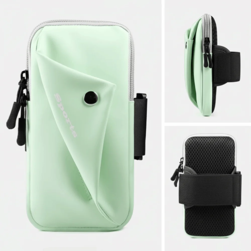 

Waterproof Running Phone Arm Bag Lightweight Large Capacity Running Phone Holder Vertical Unisex Armband Sports Phone Bag