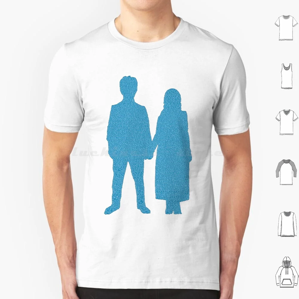 Songs Of Experience Lyric Silhouette Blue T Shirt 6xl Cotton Cool Tee Music Album Cover Songs Songs Of Experience Soe Lyrics
