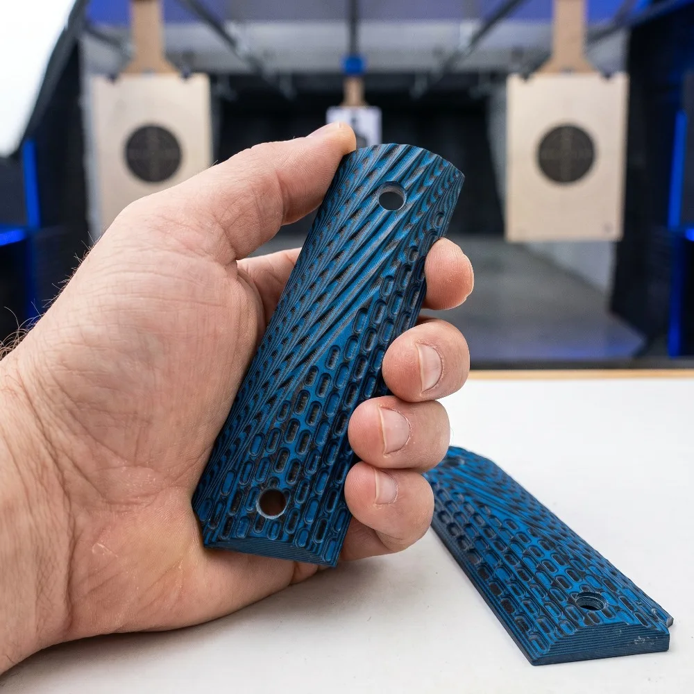 Full Size 1911 Custom Grips CNC Machined G10 Anti-Scratch Non Slip Handle Panel Accessories