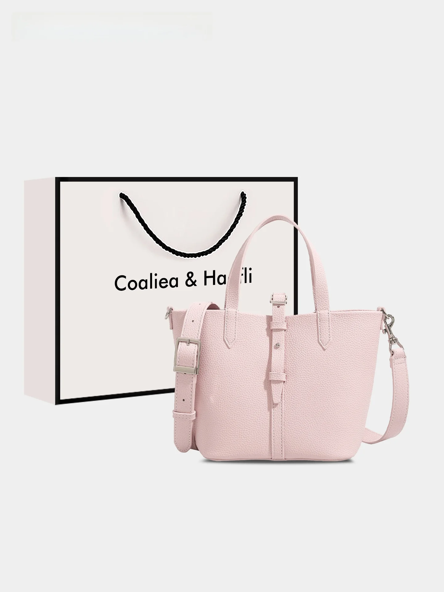 Bolso de Hombro Cruzado de Cuero Suave para Mujer, Estilo Canasta, de Marca Hong Kong, Novedad 2026, a la Moda para el Día a Día