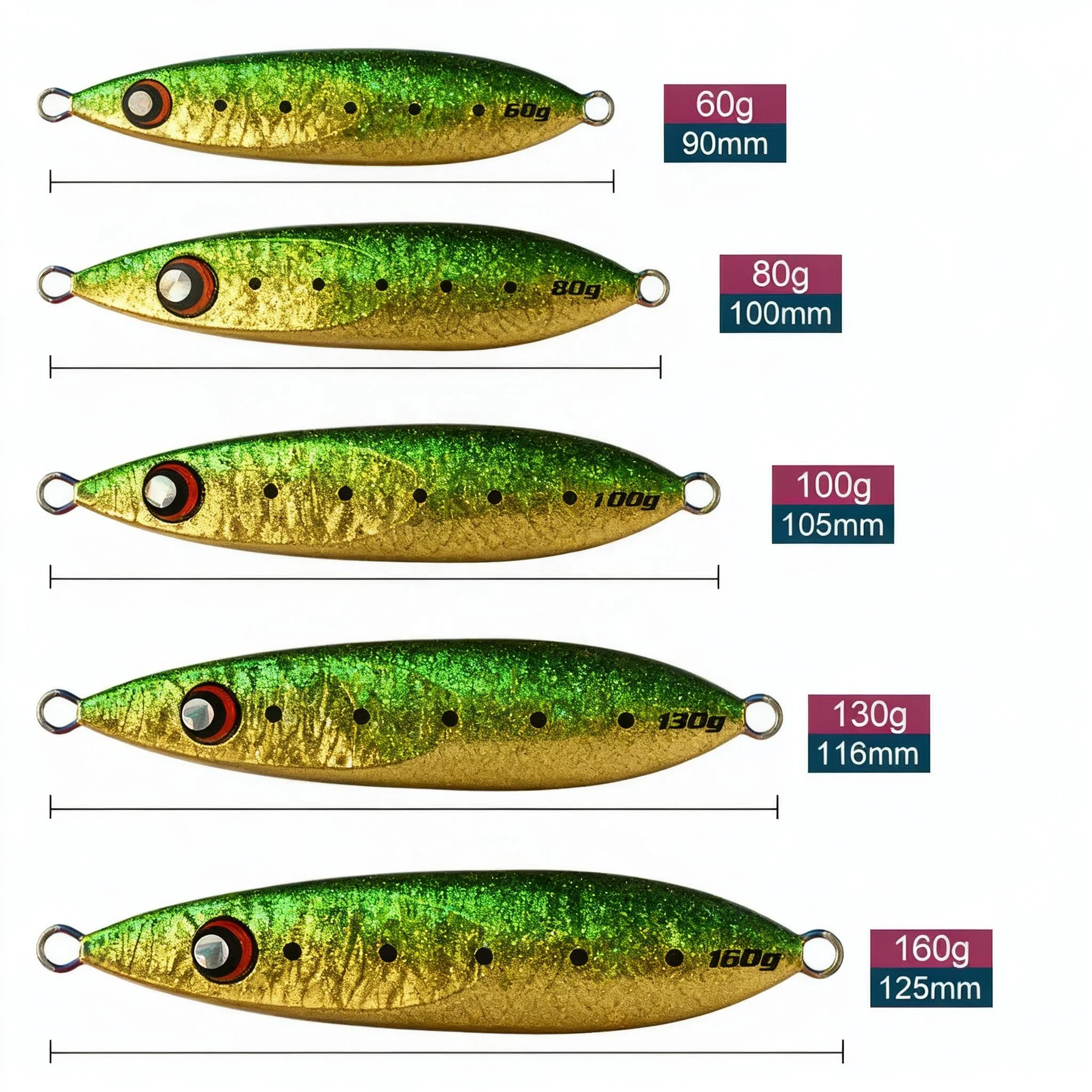 

wholesale metal bulk 5g-40g spoon fishing lure lighted lures for fishing