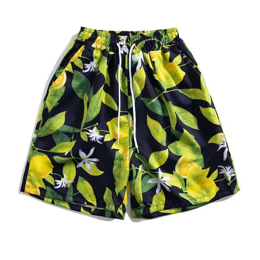 

Мужской купальник, пляжные шорты на шнурке, шорты со средней талией и принтом для плавания