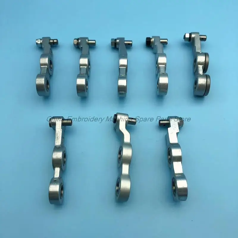 Machine Shell Cam Square Head Aluminum Connecting Rod Bearing Thickened High-Speed Three-Eye Connecting Rod Computer Embroidery