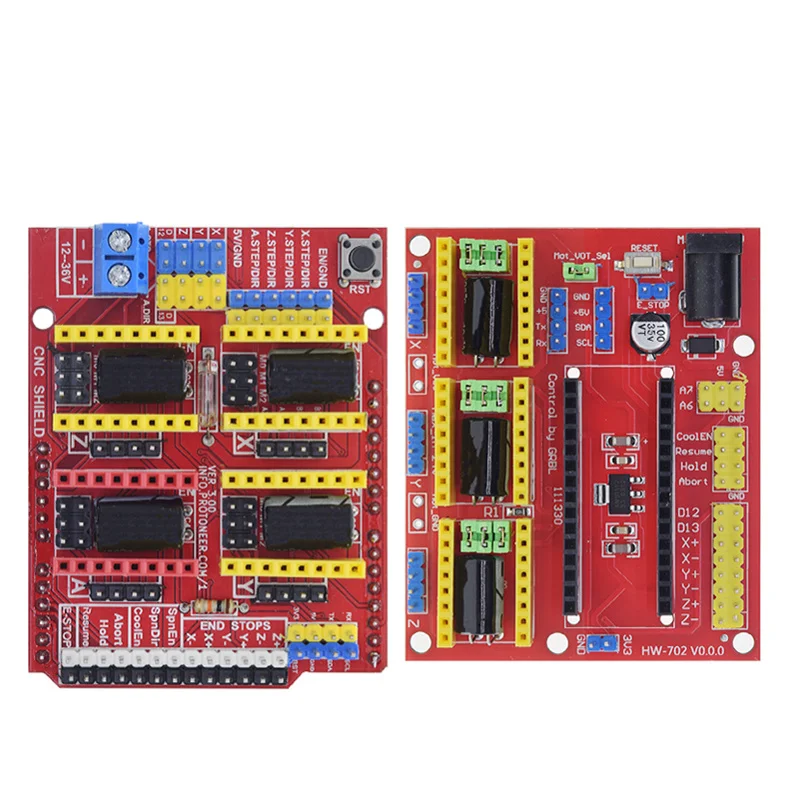 1/2/5pcs CNC Shield V3 V4 Engraving Machine Compatible With Nano 3.0 / A4988 Driver Expansion Board Module for Arduino Diy Kit