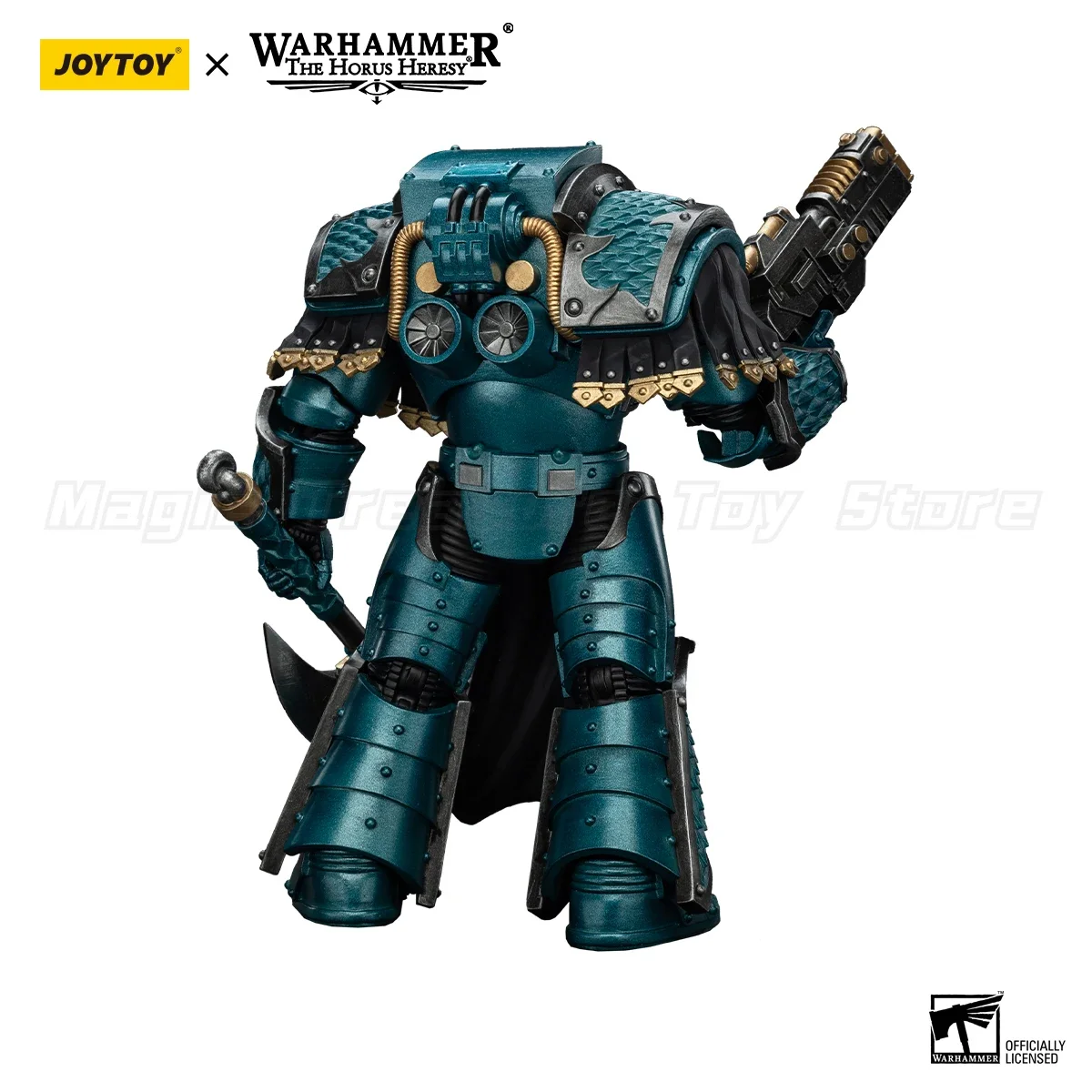 

【MT】JOYTOY Warhammer 40K Alpha Legion Lernaean Terminator with Volkite Charger