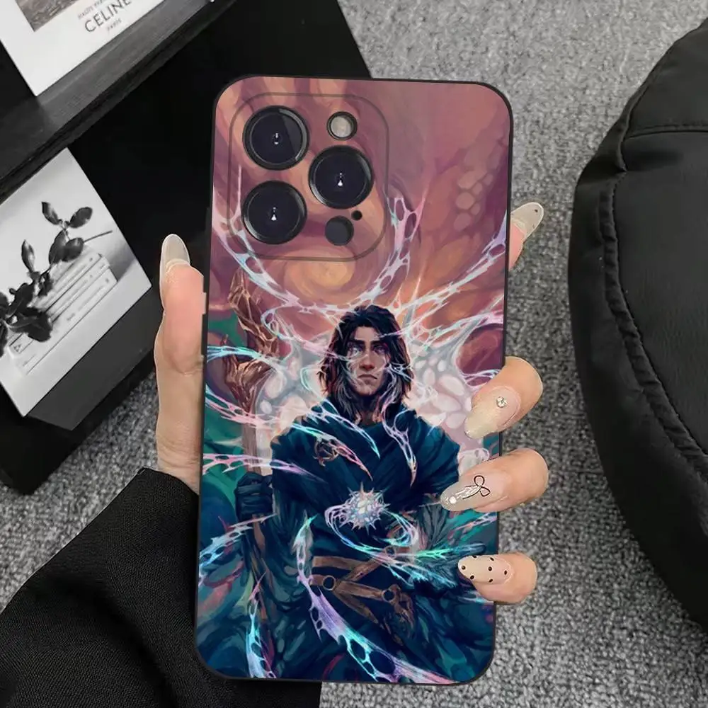 เคสโทรศัพท์ A-Arcane Viktor สำหรับ iPhone 17,16,15,14,13,12,11,Plus,Pro Max,XS,X,XR,SE,Mini,8,7, ซิลิโคนนิ่มสีดำ