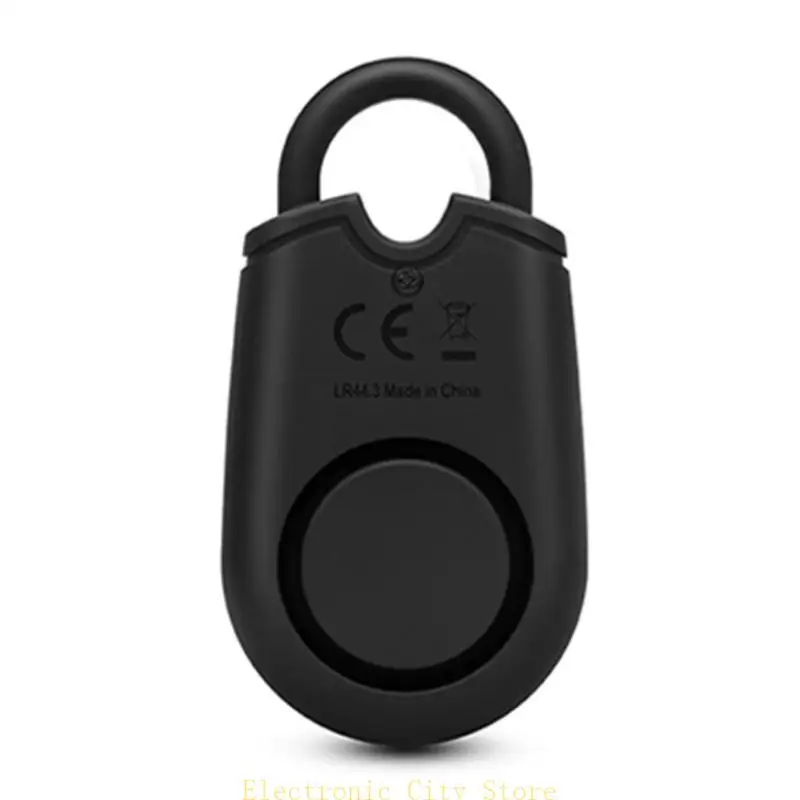 Safety Alarm 130dB Alarm Keychain with LED Light HU8D