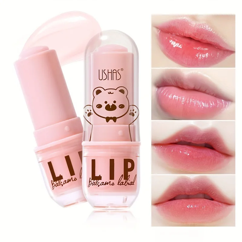 24Pcs Cute Lip Blam Set Hydrating Repair Temperature Colorless Moisturizing Lip Balm For Women Dry Cracked Lips Care