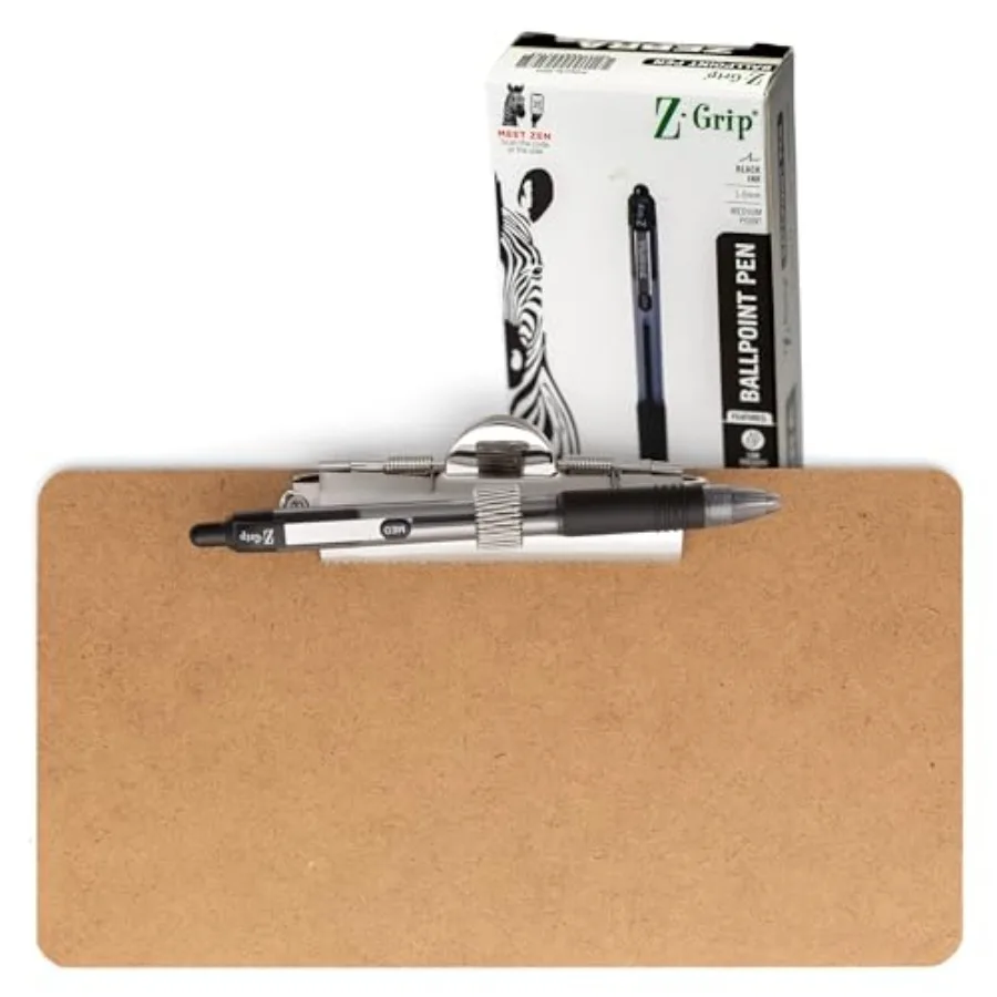 

Держатель для чеков и ручек 5x9 дюймов, низкопрофильный, металлический, для блокнотов формата Memo, для ресторанов, отелей, фудтраков, баров, школ и т.д.