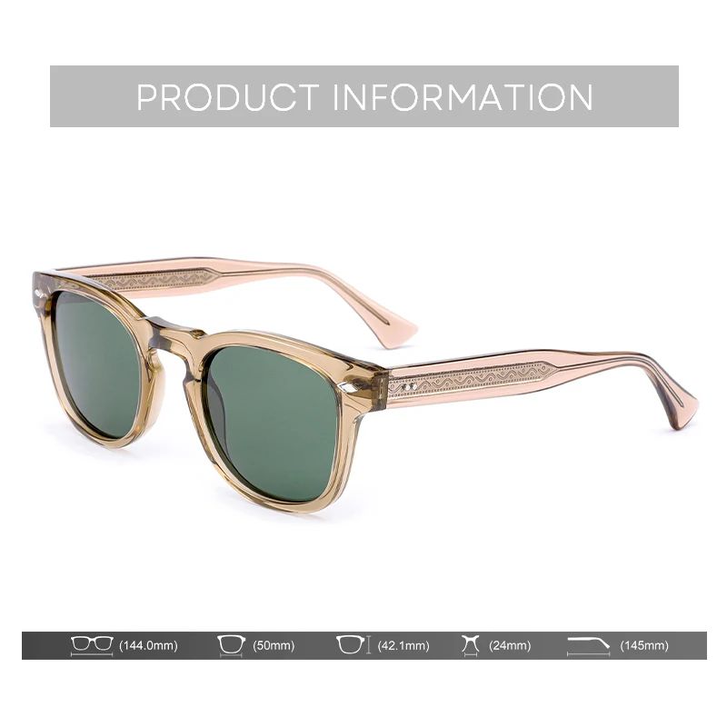 ZENOTTIC Popular Acetate Myopia Sunglasses Prescription Women Uv400 Polarized Corrective Sun Glasses RTA3604 - Image 4