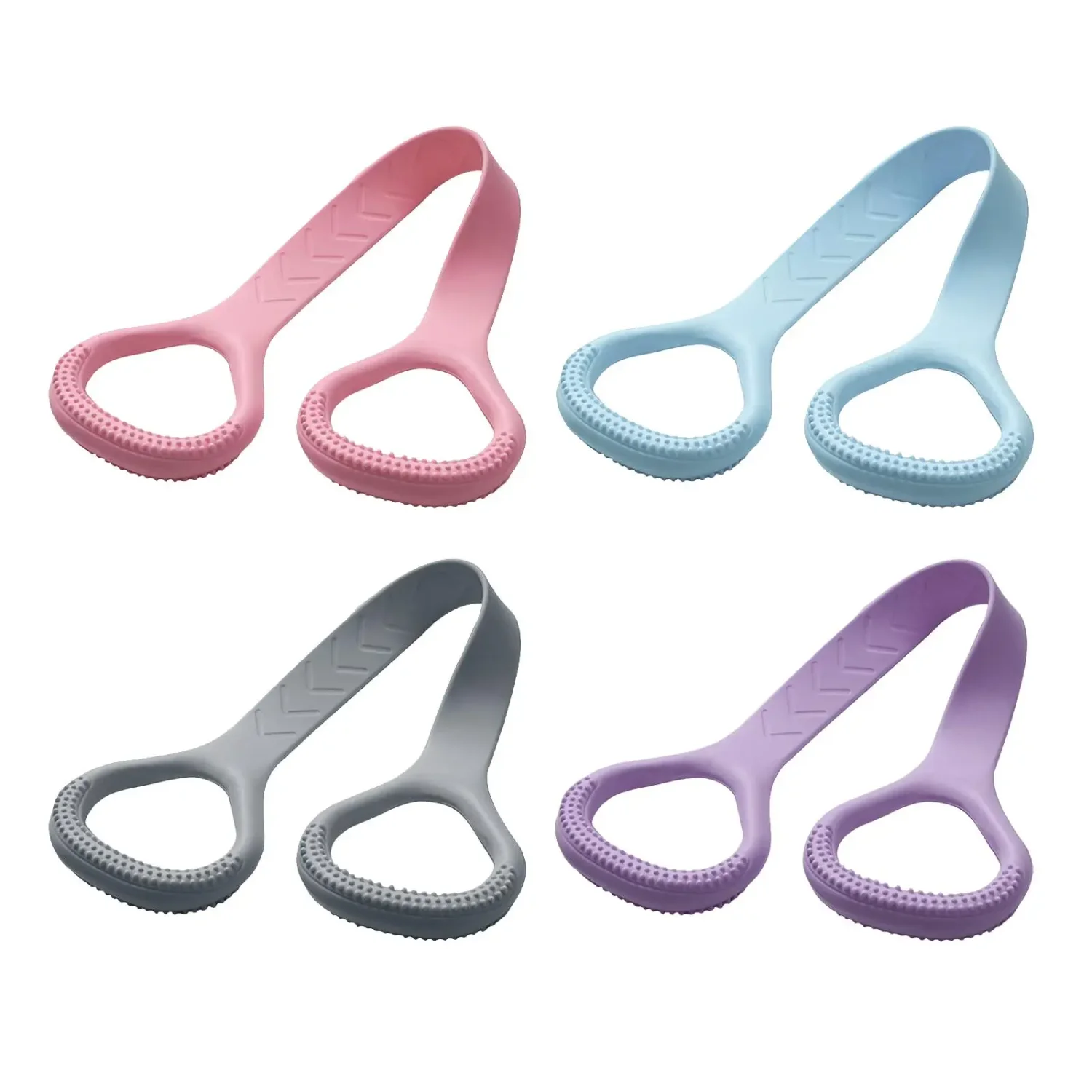 

8 Shape Resistance Band Foot Leg Hand Stretcher Stretch Fitness Band Resistance Training Pilates Fitness Equipment Yoga