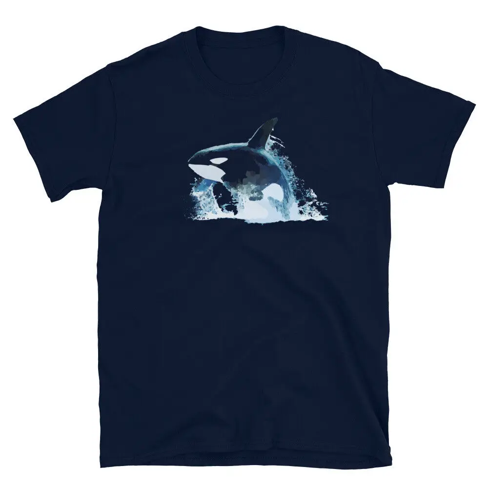 Whales Ocean Orca Killer Whale Sea Conservation T-Shirt Anime Graphic T-shirts Y2K Tops Unisex Summer Short Sleeve