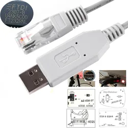 USB RJ45 EQMOD Kabel voor Skywatcher EQ6 AZEQ6 EQ5 EQ6R Mount naar ZWO Asiair PC Controle Autoguide Kabel