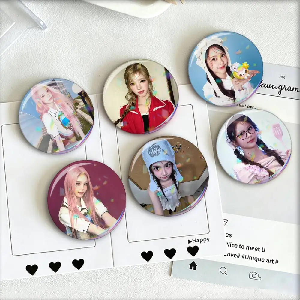 

nyoman ayu carmenita h2h Laser Badge Creative Pins Brooch for Bag Clothes Hat Decor Gifts Fans Collect