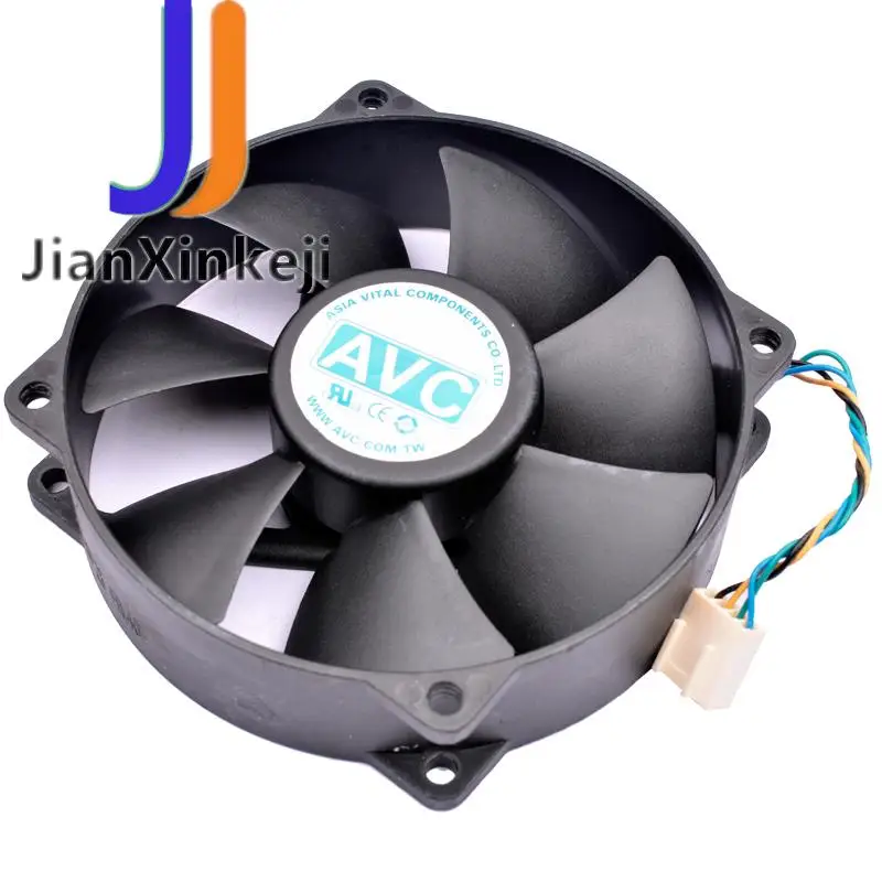 Da09025t12h buraco passo 71.5mm 8cm 9cm 92mm fã dc12v 0.55a rolamento de esferas 4 linhas pwm adequado para cpu cooler substituição ventilador