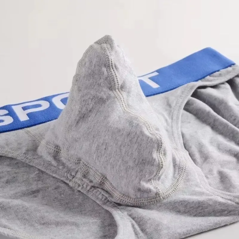 

2 PCS Organic Cotton Men Boxers Shorts Man Underwear Boxer Men's Panties Male Elephant nose Trunks Underpants U Pouch Convex