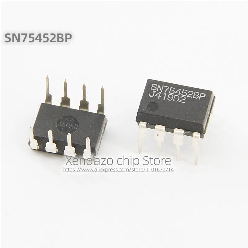 10pcs/lot SN75452BP SN75452B SN75452 DIP8 package In line dual line driver chip