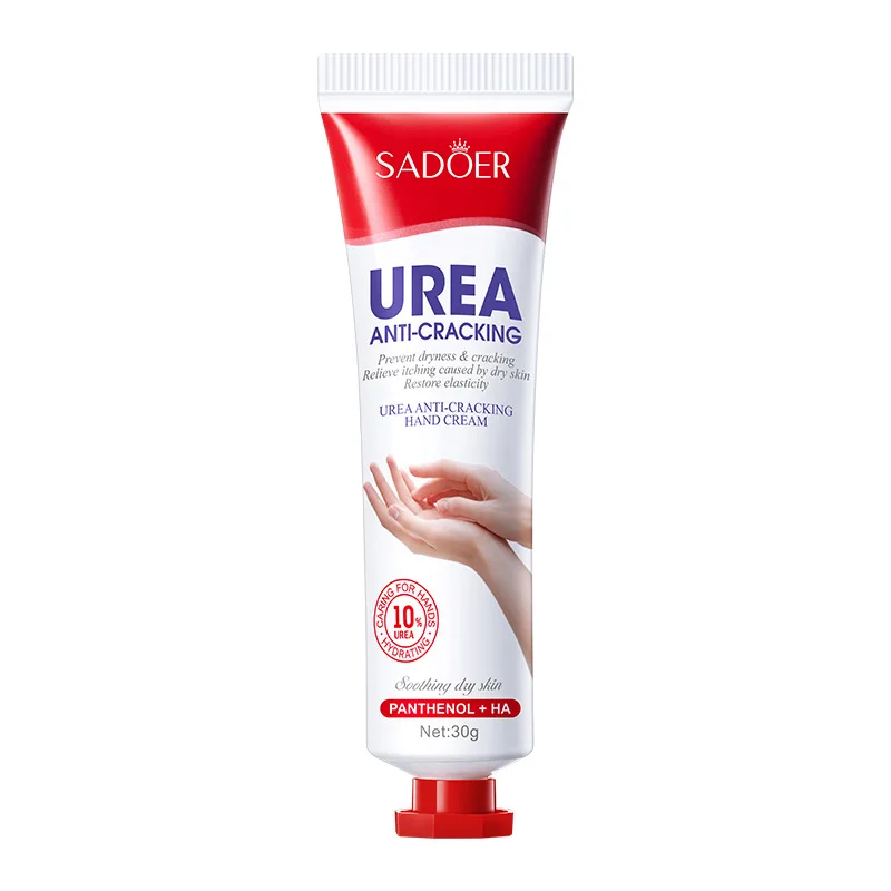 SADOER Urea Anti-Cracking Handcrème Diep Hydraterend Verbetert Droogheid Verlicht Jeuk Panthenol HA Voedt Handhuidverzorging - afbeelding 1