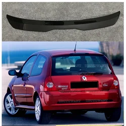UBUYUWANT For Renault Clio Mk2 Racing clio 2 Rear Spoiler ABS Plastic Roof Wing Lip