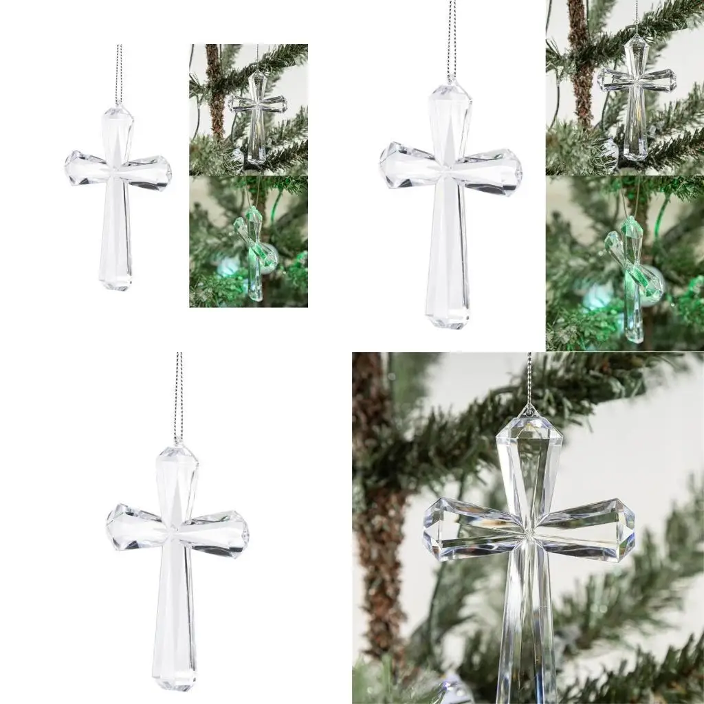 

E8BD hristmas Pendant Religious Ornament Festive Party Supplies for Tree Decors