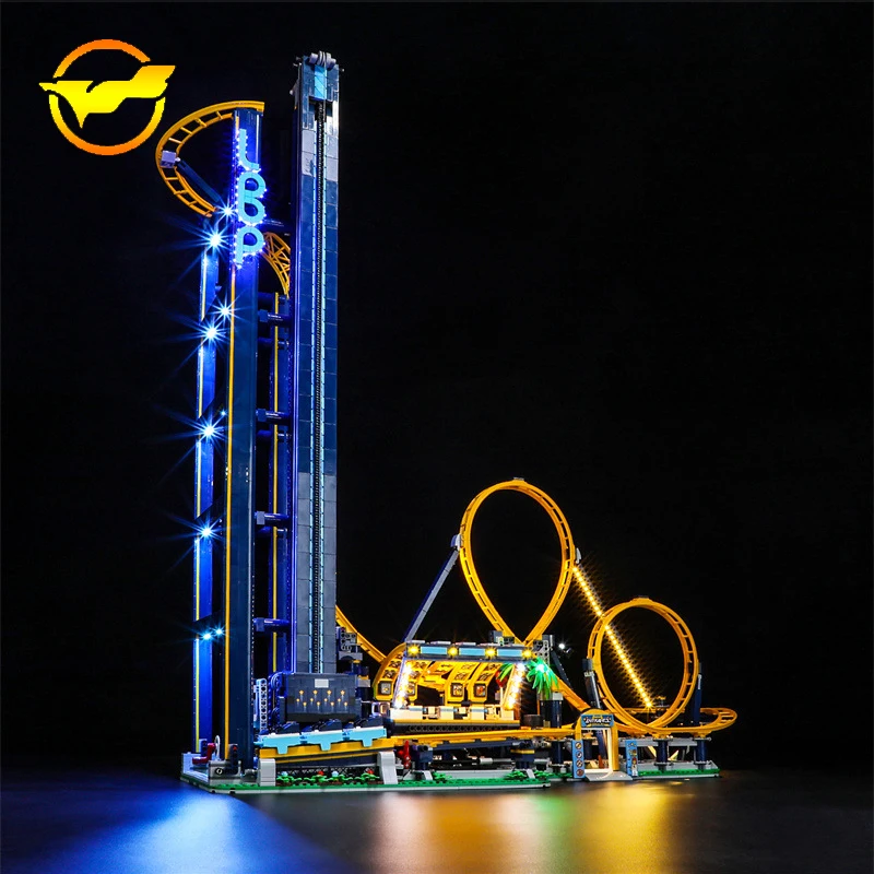 LED Kit For Lego 10303 Loop Coaster Building Blocks Accessories Toy Lamp Set (Only Lighting ,Without Blocks Model)