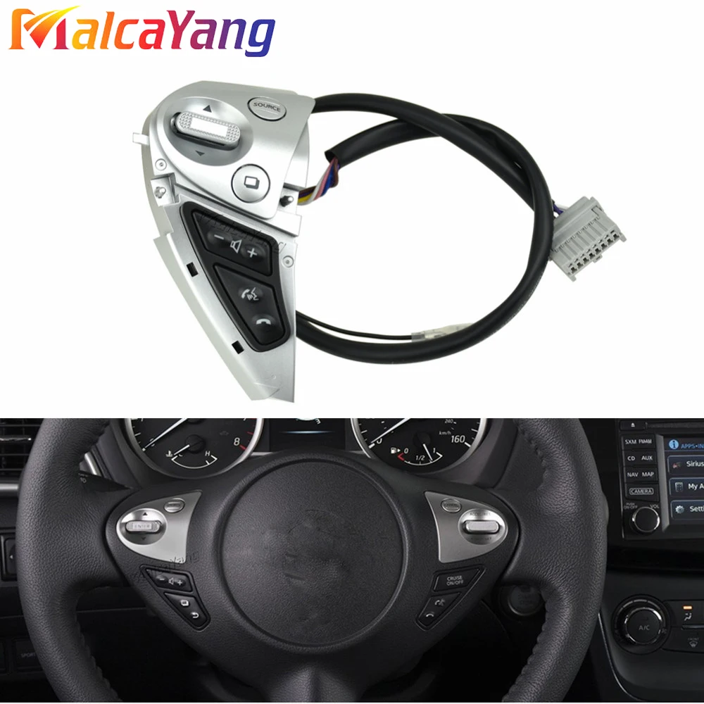 For Nissan JUKE F15 370Z Pulsar (Nismo Concept) Sentra 2016-2019 Cruise Control Switch Audio Volume Button Steering Wheel Button