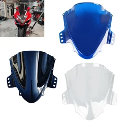 Double Bubble Motorcycle Windscreen Windshield Shield Screen Wind Protector For Suzuki GSXR 1000 GSX-R 1000 K5 2005 2006