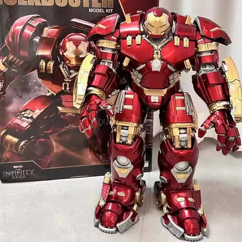 Juguetes originales Fondjoy Marvel Legends Iron Man figura de acción Mark Hulkooster Hulkbuster armadura 1/7 montaje modelo personalizado juguetes regalo